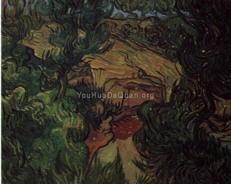 采石场入口 - 文森特·威廉·梵高